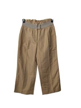 Moschino Gold Vintage Silk Blend Pants